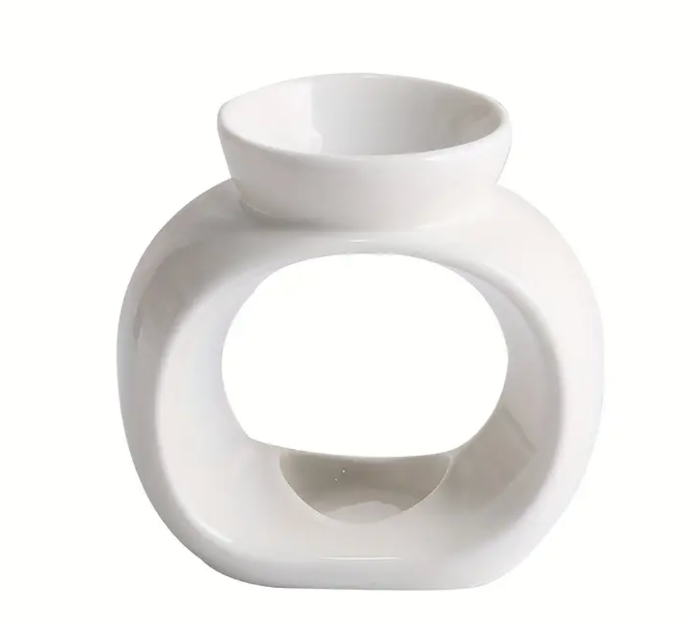 White Ceramic Burner