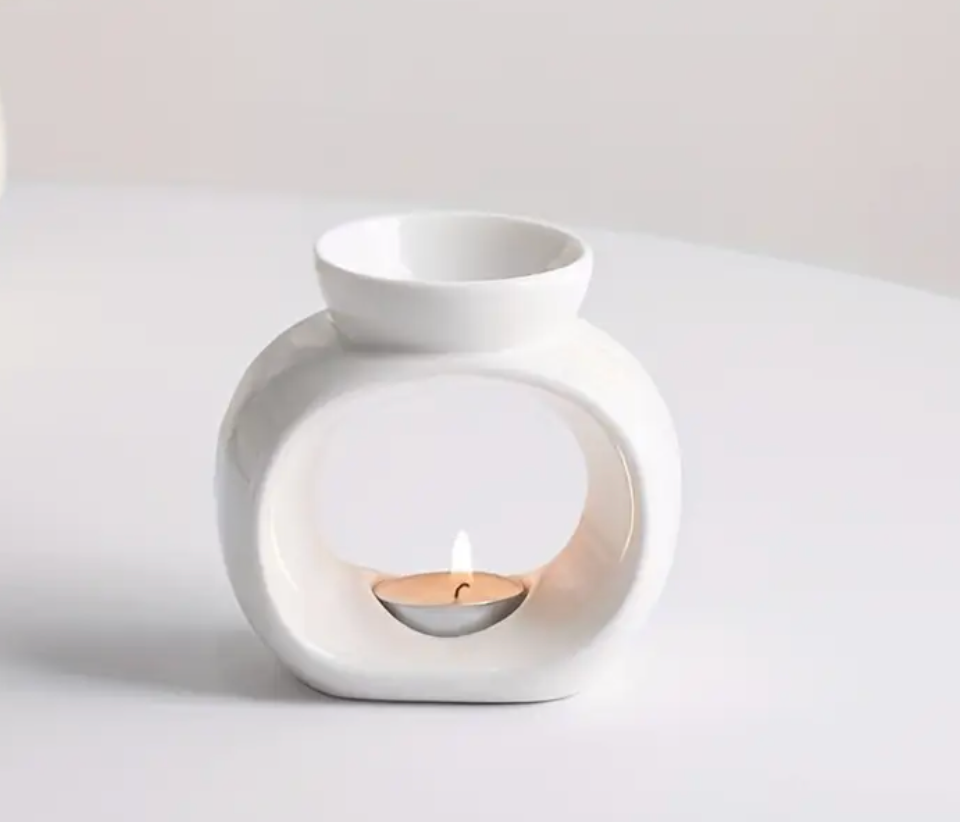 White Ceramic Burner